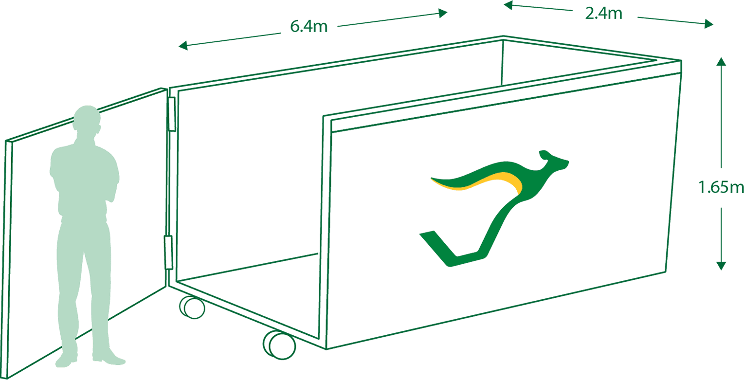 25 Hook Lift Bin