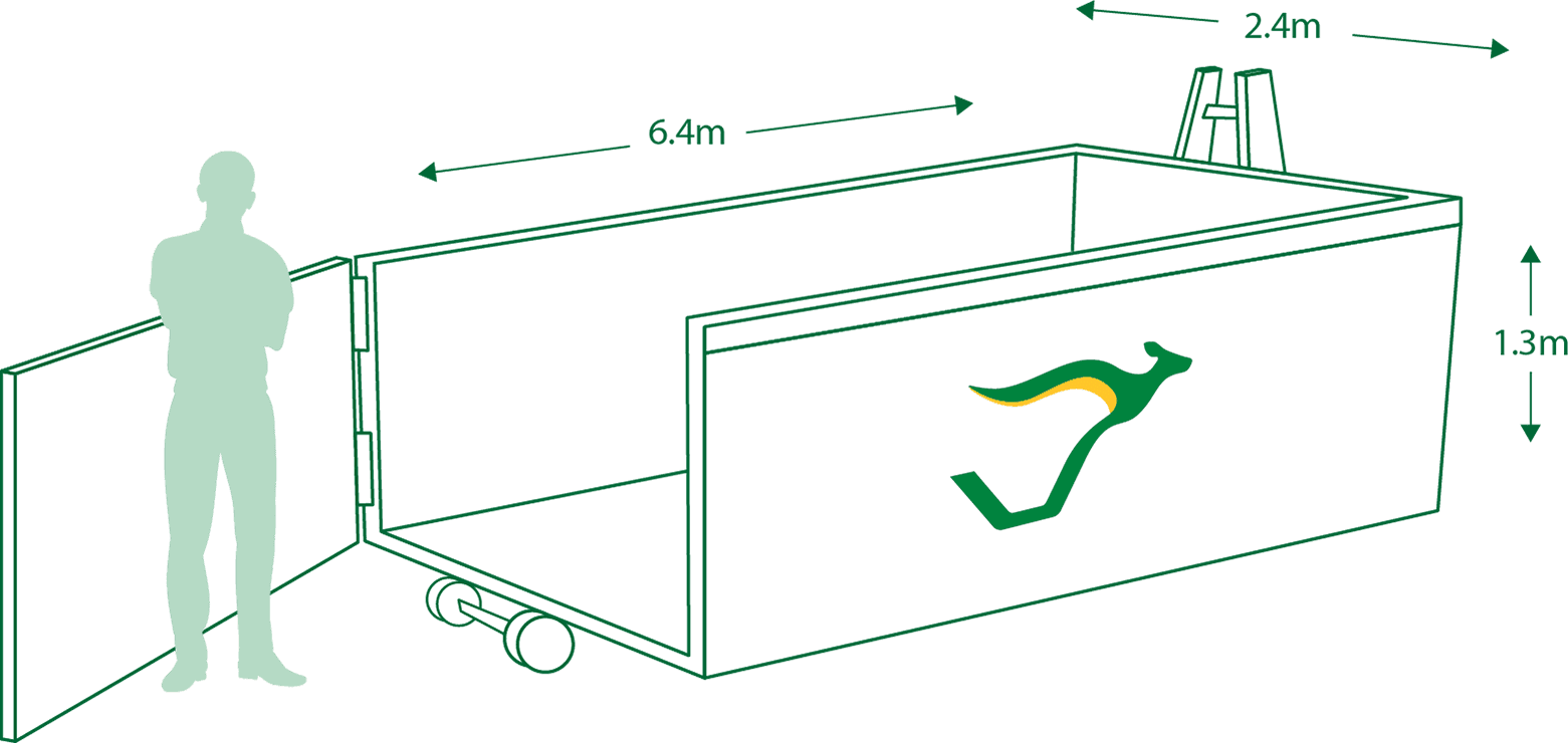 18 Hook Lift Bin