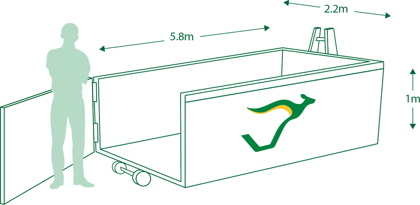 13 Hook Lift Bin