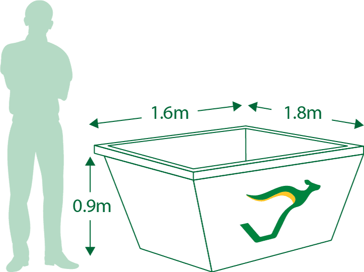 2 Marrel Skip Bin
